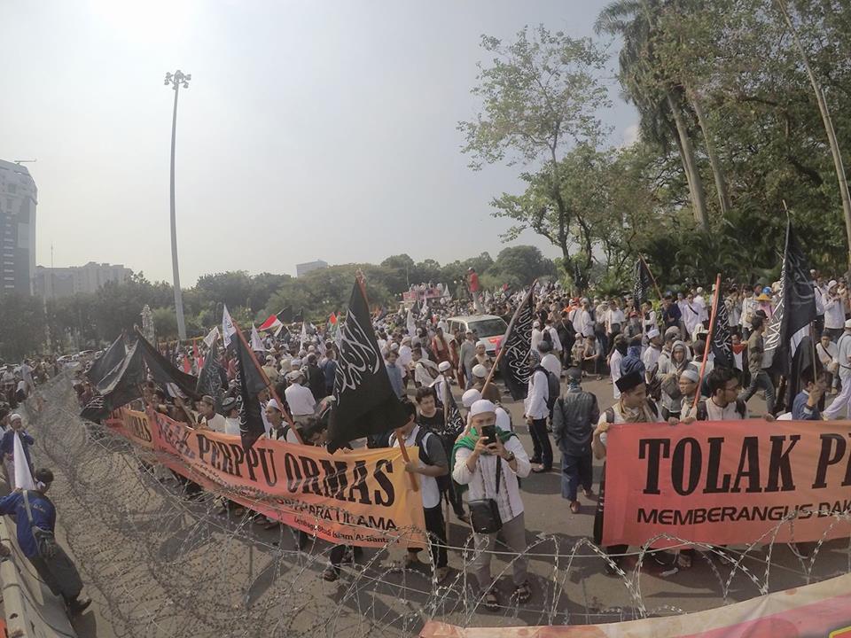  Bendera Tauhid Dominasi Aksi 287