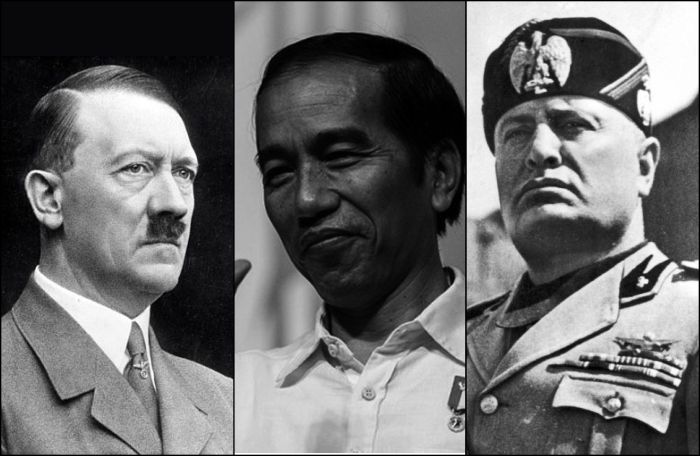  Ngeri, Jokowi Seperti Hitler dan Mussolini