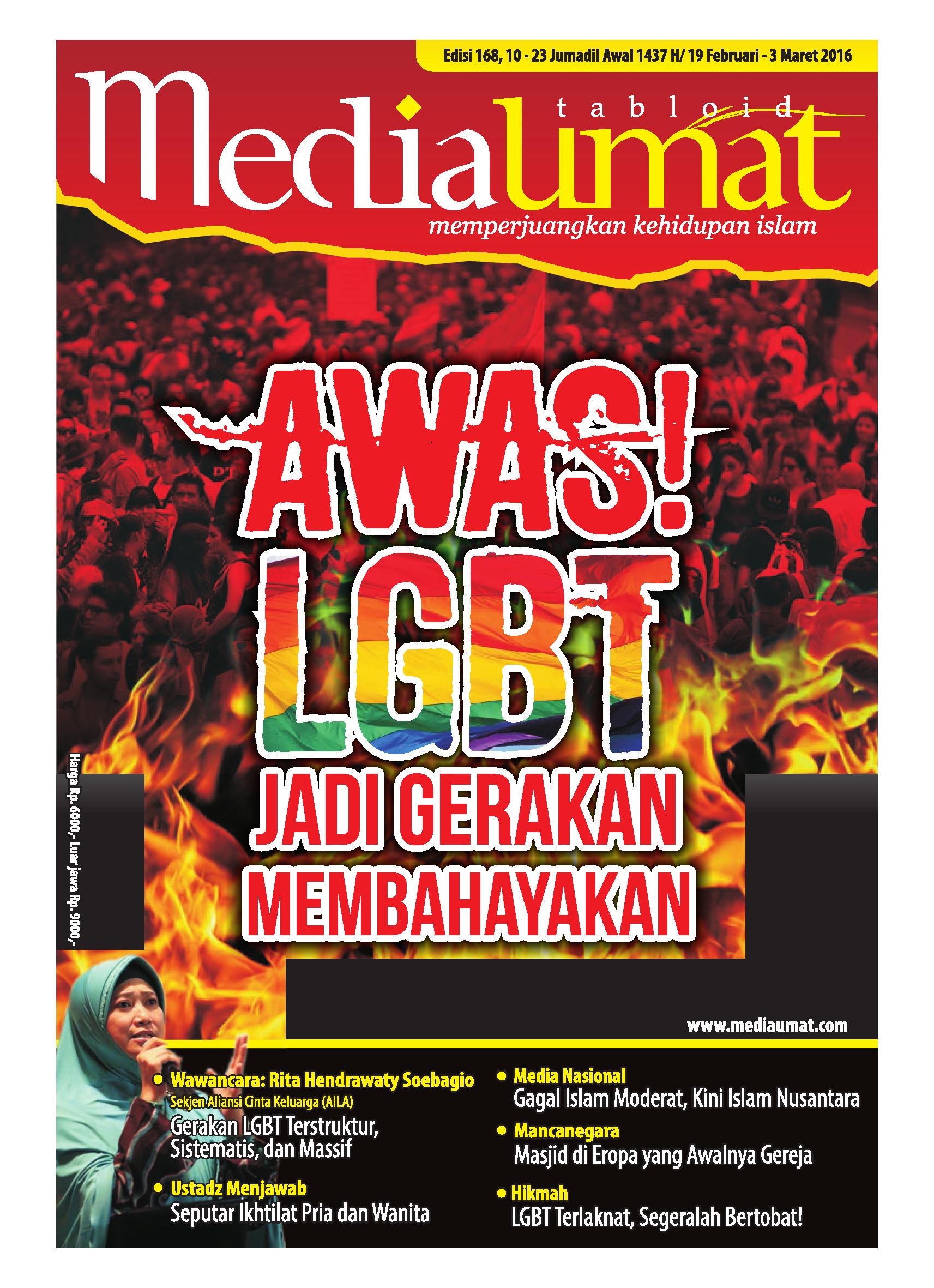  Media Umat Edisi 168: Awas! LGBT Jadi Gerakan Membahayakan