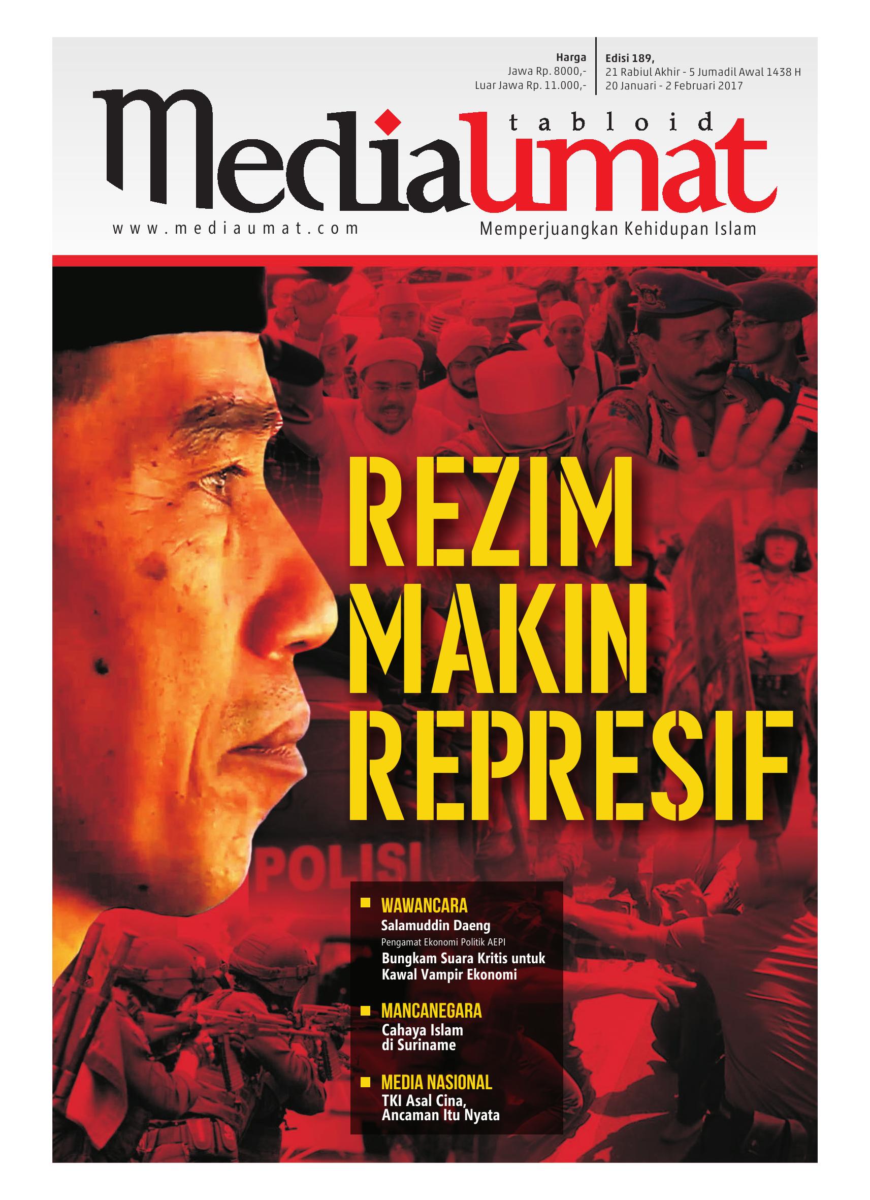  Media Umat Edisi 189: Rezim Makin Represif