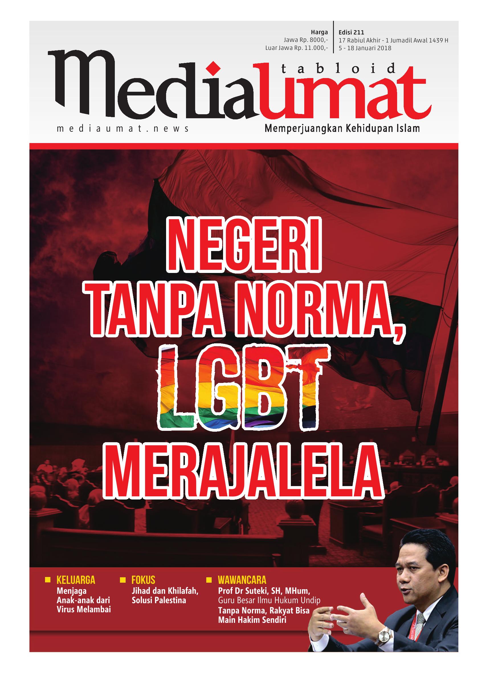  Media Umat Edisi 211: Negeri Tanpa Norma, LGBT Merajalela