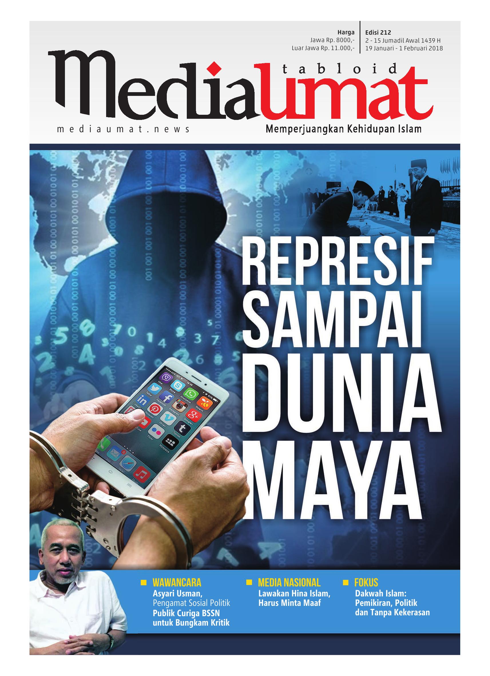  Media Umat Edisi 212: Represif Sampai Dunia Maya