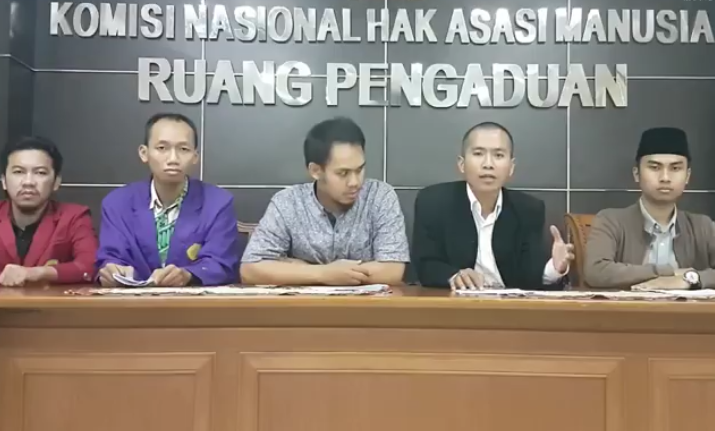  Mahasiswa Persaudaraan Alumni 212 Laporkan Menristekdikti ke Komnas HAM