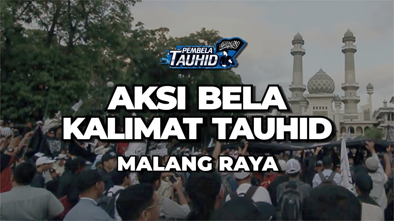  Highlight Aksi Bela Kalimat Tauhid Malang Raya