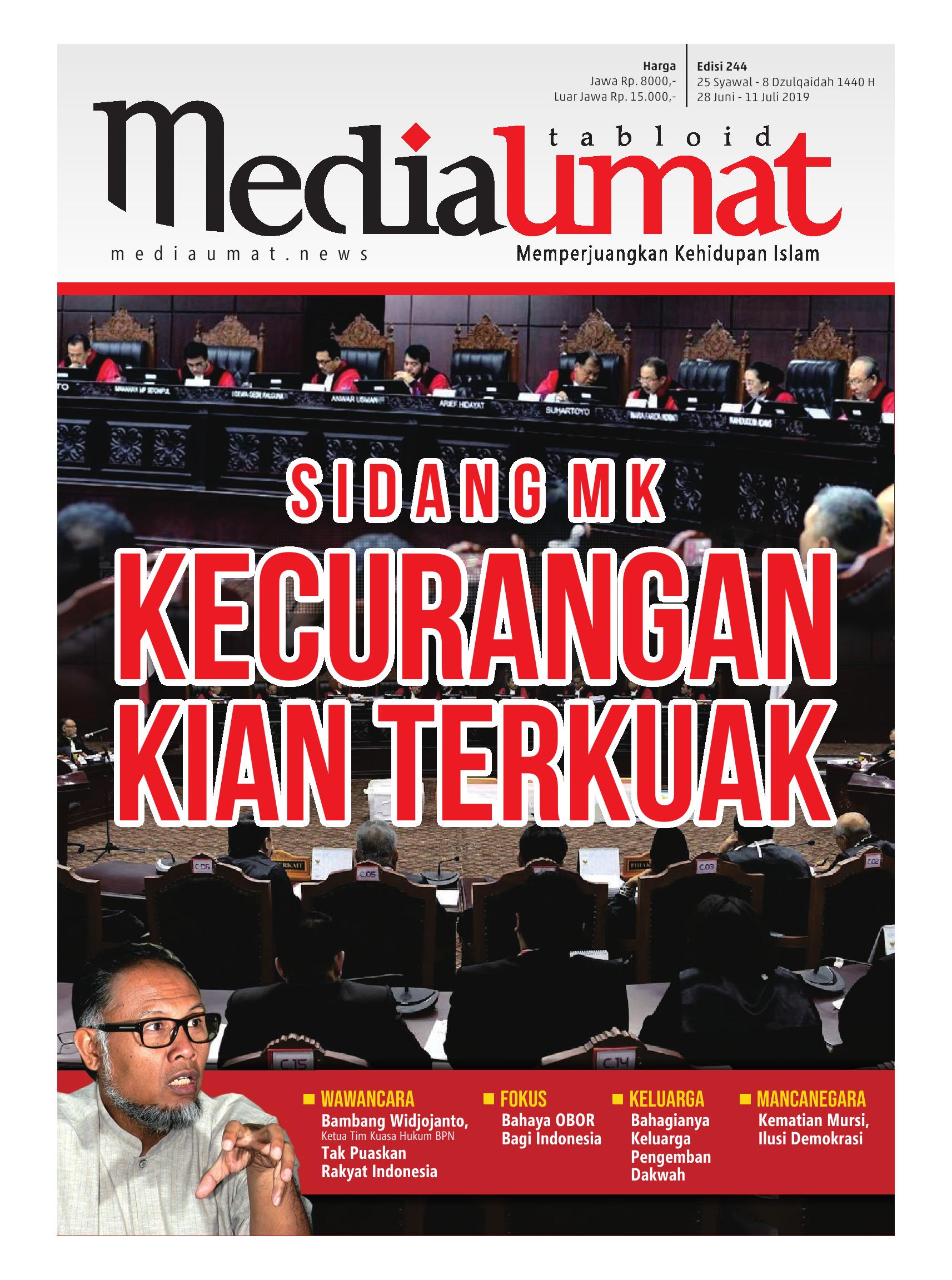  Media Umat Edisi 244: Sidang MK Kecurangan Kian Terkuak