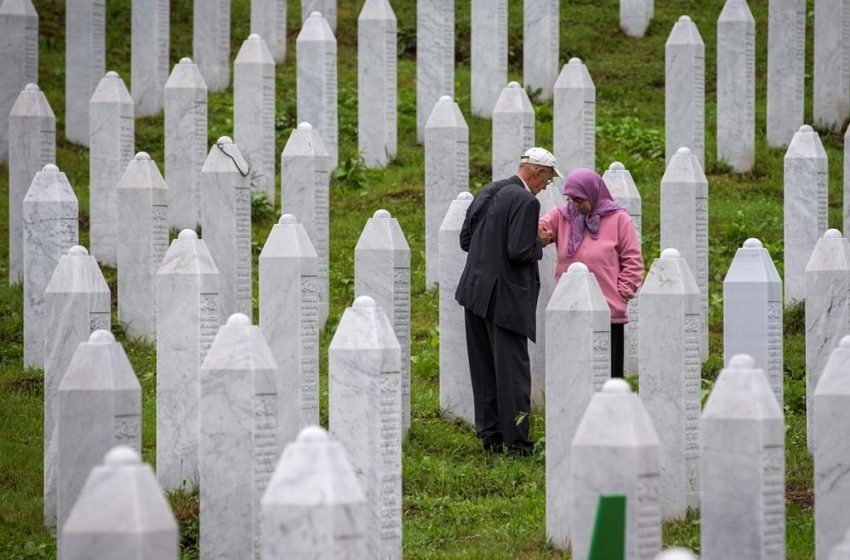  Divisi Muslimah Kantor Media HT Luncurkan Kampanye Peringatan 25 Tahun Pembantaian Srebrenica