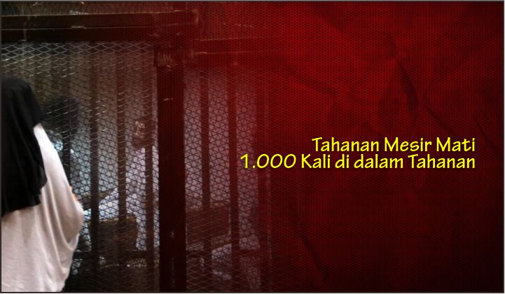  Tahanan Mesir Mati 1.000 Kali di dalam Tahanan