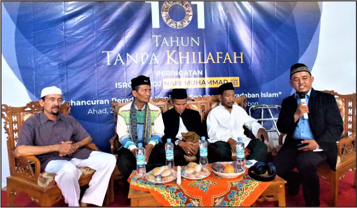  Event Ekspo Rajab 1443 Cirebon Timur Berhasil Ajak Kalangan Ulama dan Tokoh Bersama Perjuangkan Khilafah