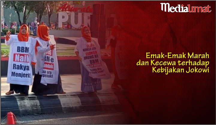  Emak-Emak Marah dan Kecewa terhadap Kebijakan Jokowi