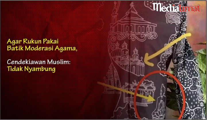  Agar Rukun Pakai Batik Moderasi Agama, Cendekiawan Muslim: Tidak Nyambung