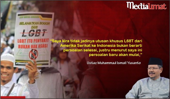  Utusan Khusus L68T AS Batal ke RI, UIY: Persoalan Baru akan Mulai