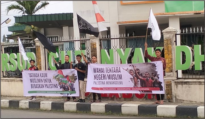  Pemuda Meulaboh: Satukan Kaum Muslimin untuk Bebaskan Palestina