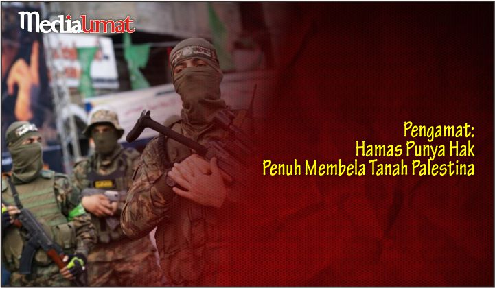  Pengamat: Hamas Punya Hak Penuh Membela Tanah Palestina