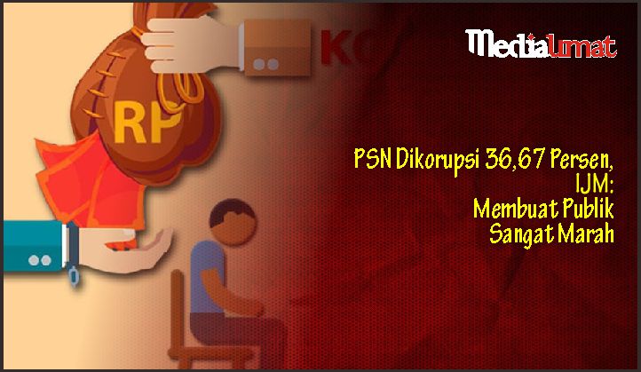  PSN Dikorupsi 36,67 Persen, IJM: Membuat Publik Sangat Marah