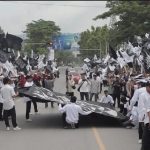 aksi bela palestina di kendari 7